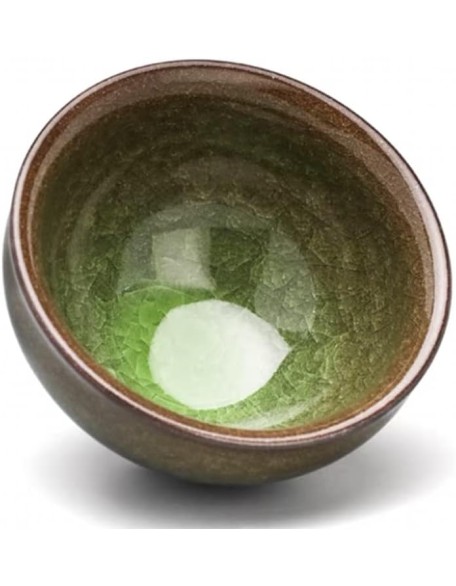 China JIANZHAN, Jian Ware Teacup with Gift Box, Imitation of Traditional Song Dynasty JianZhan, Collectible Cup for Drinks/Gift, 120 ML/4.2 OZ
